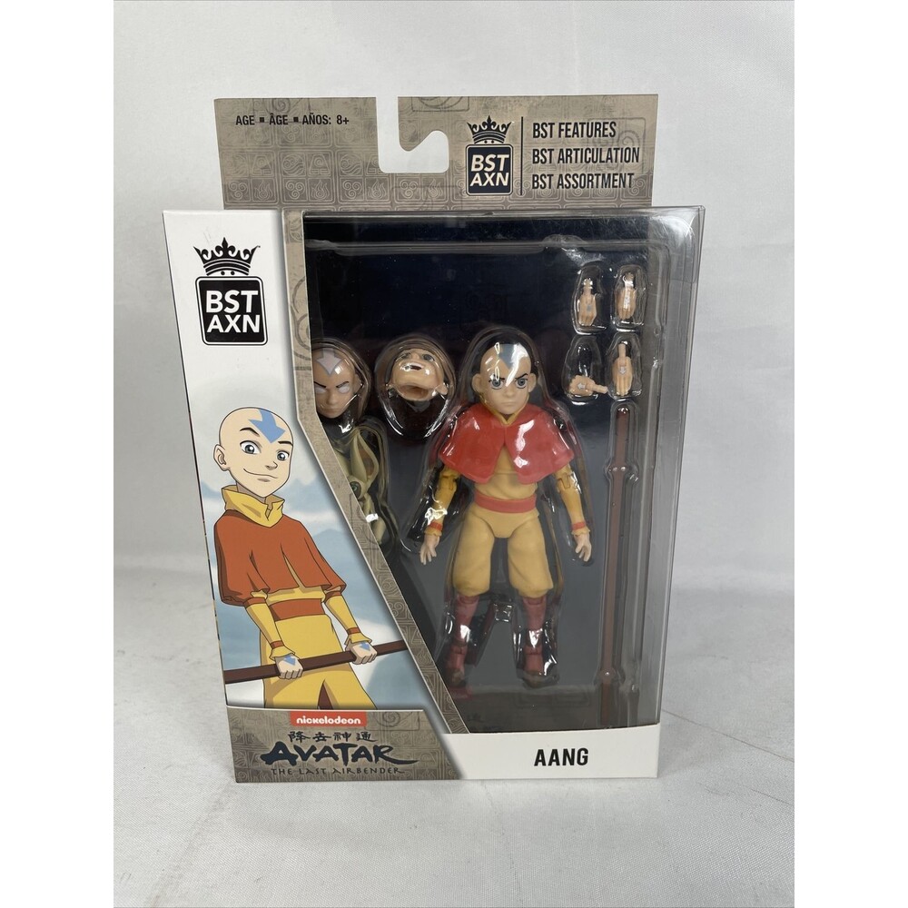 New BST AXN AVATAR THE LAST AIRBENDER AANG Action Figure Toy Anime Collectible
